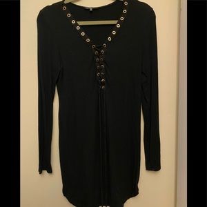 Black long sleeve Love Culture dress Size L